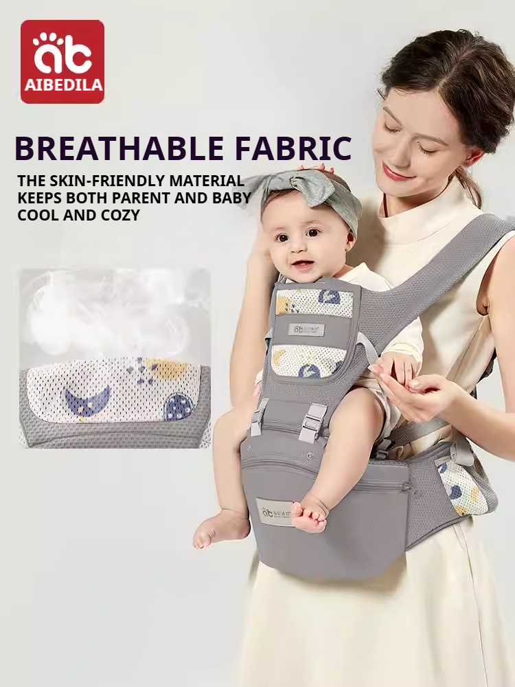 Ergonomic Baby Carrier - AIBEDILA Gendongan Bayi Ergonomis Ransel Bayi