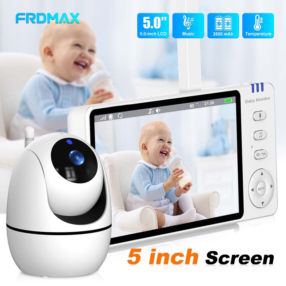 Baby Monitor Sensor - Monitor Bayi Video 5 Inch, Audio
