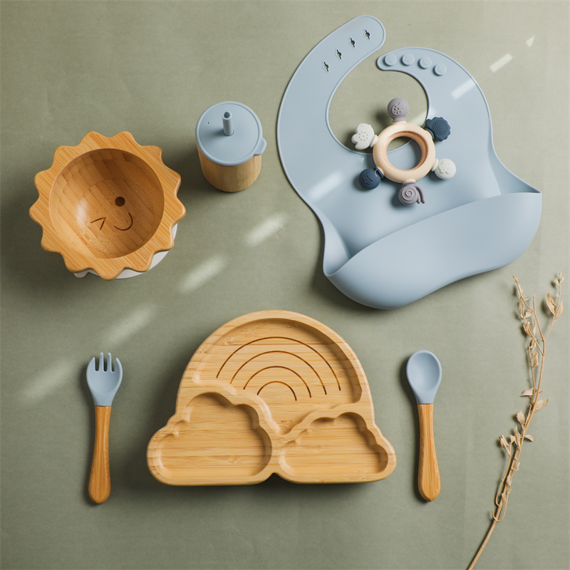 Baby Led Weaning Set - 7 buah Set alat makan bayi