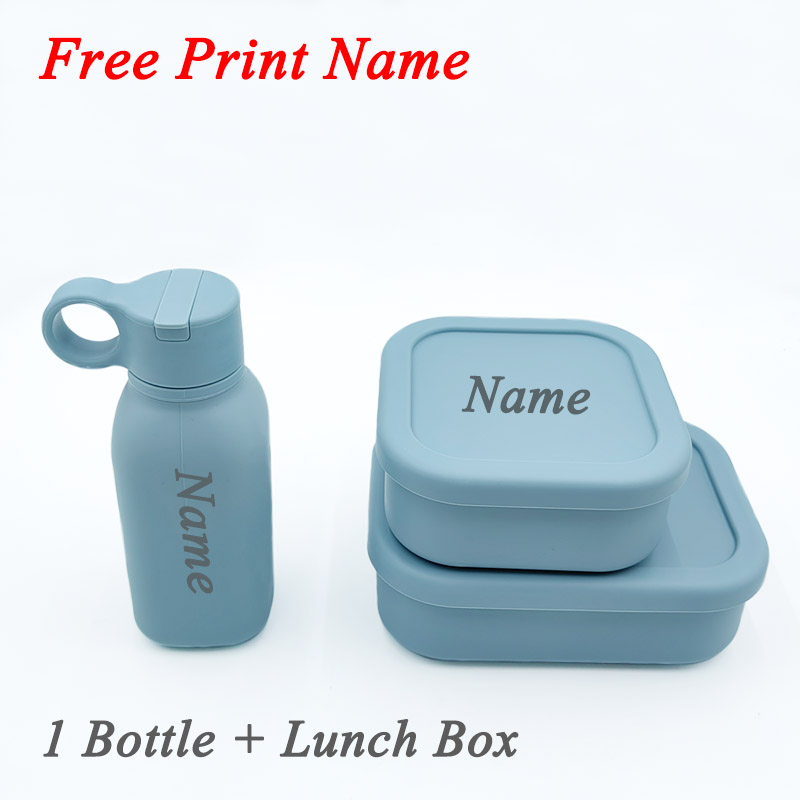Baby Products Logo - Botol air silikon Logo nama personalisasi