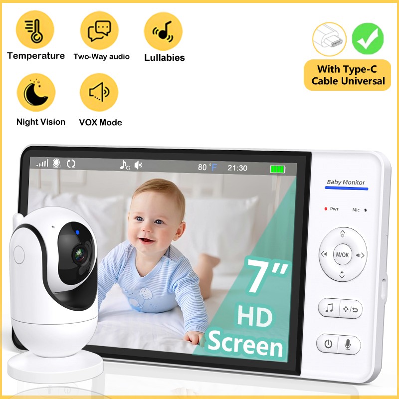 Baby Monitor Sensor - Tidak Ada WiFi Monitor Bayi 7