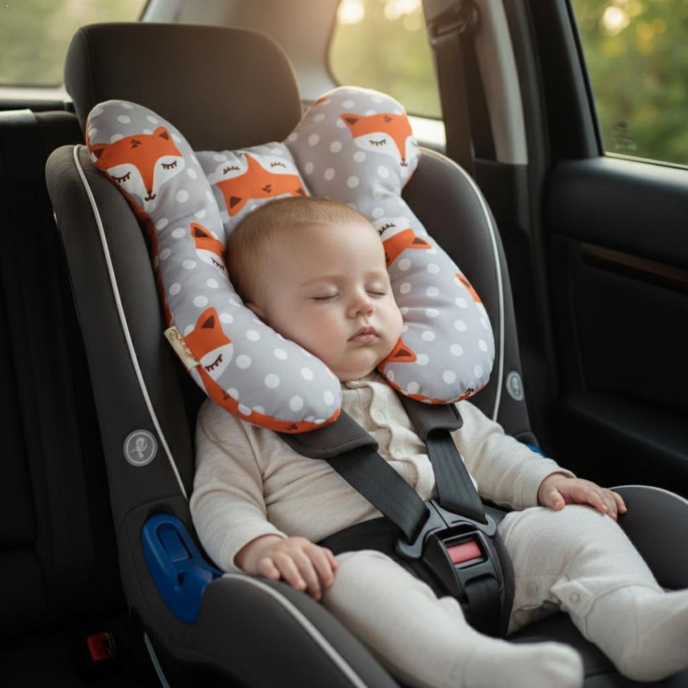 Anti-Roll Baby Pillow - Aksesori Kereta Dorong Bayi Bantal Berbentuk