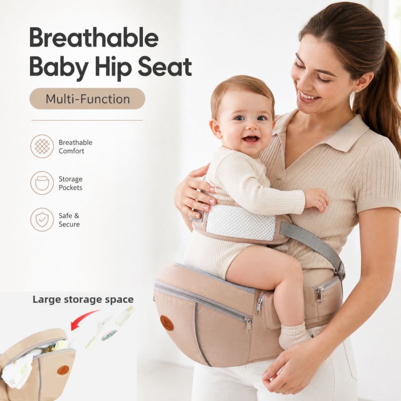 Ergonomic Baby Carrier - Carrier Bayi Ergonomis Bernapas Ringan untuk