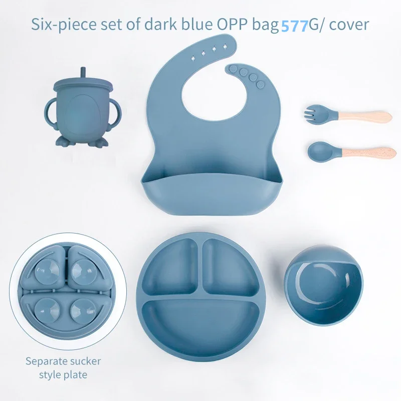Baby Led Weaning Set - Set makanan bayi isi 6 buah,