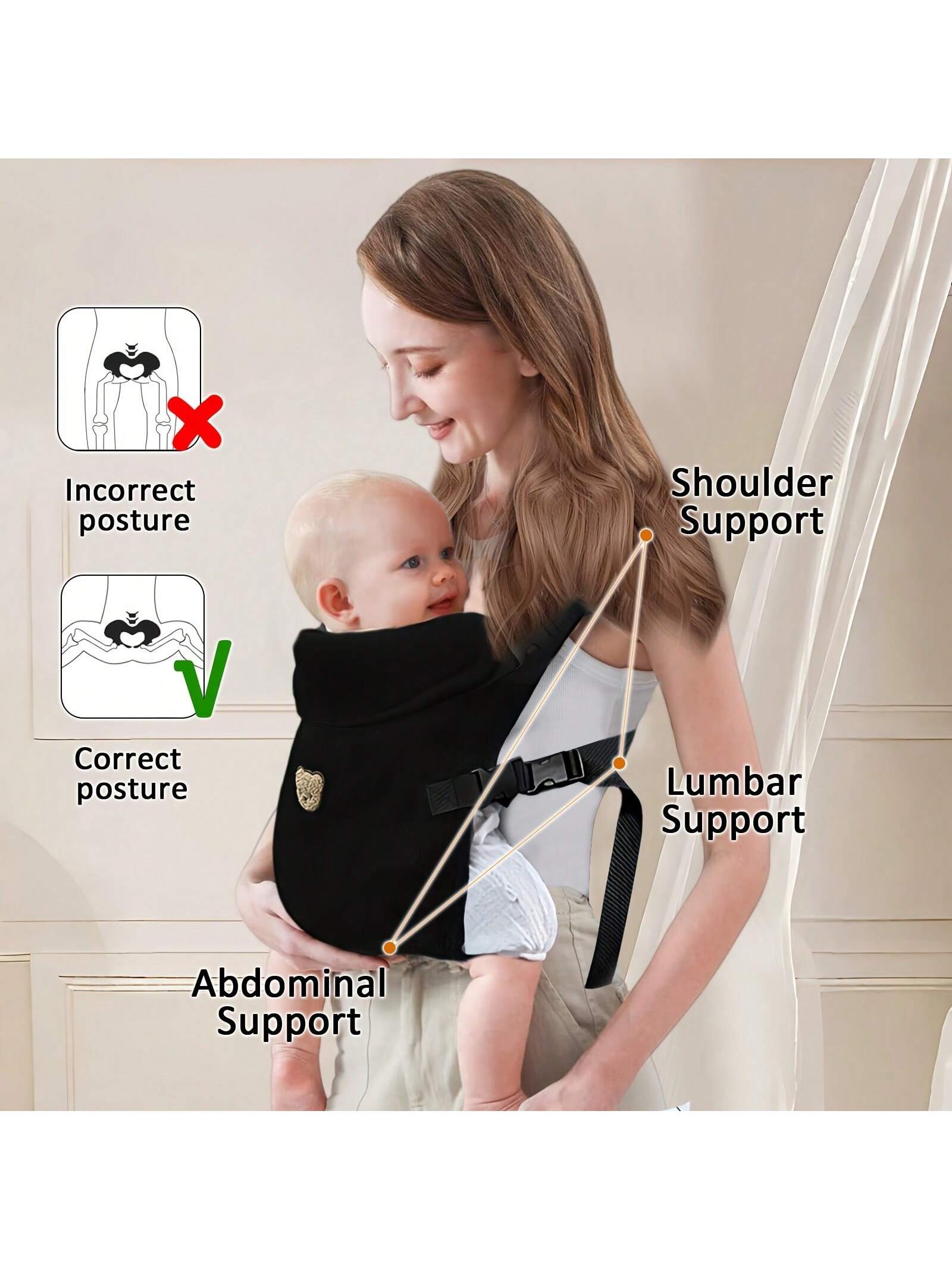 1 Buah Gendongan Bayi Multifun - Ergonomic Baby Carrier ulasan dan harga