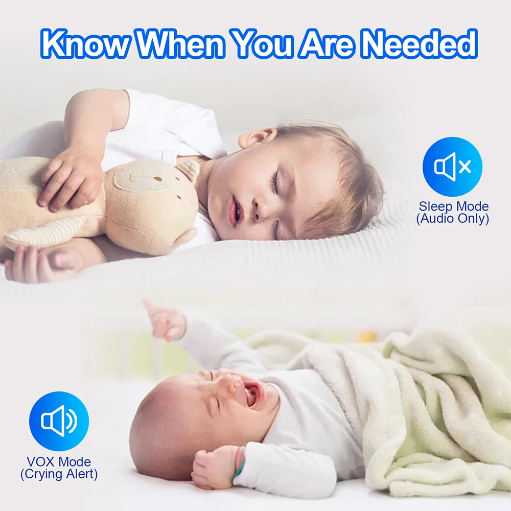 Monitor Bayi Video 7.0'' 720P  - Baby Monitor Sensor ulasan dan harga