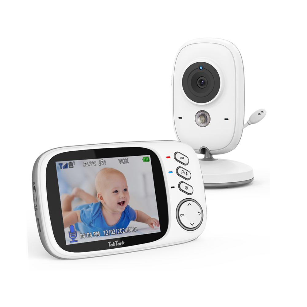 TakTark Monitor Bayi Video Nir - Baby Monitor Sensor ulasan dan harga