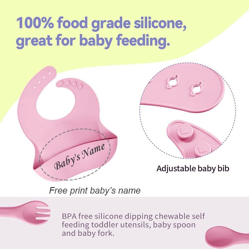 Peralatan Makan Silikon Bayi d - Baby Led Weaning Set ulasan dan harga