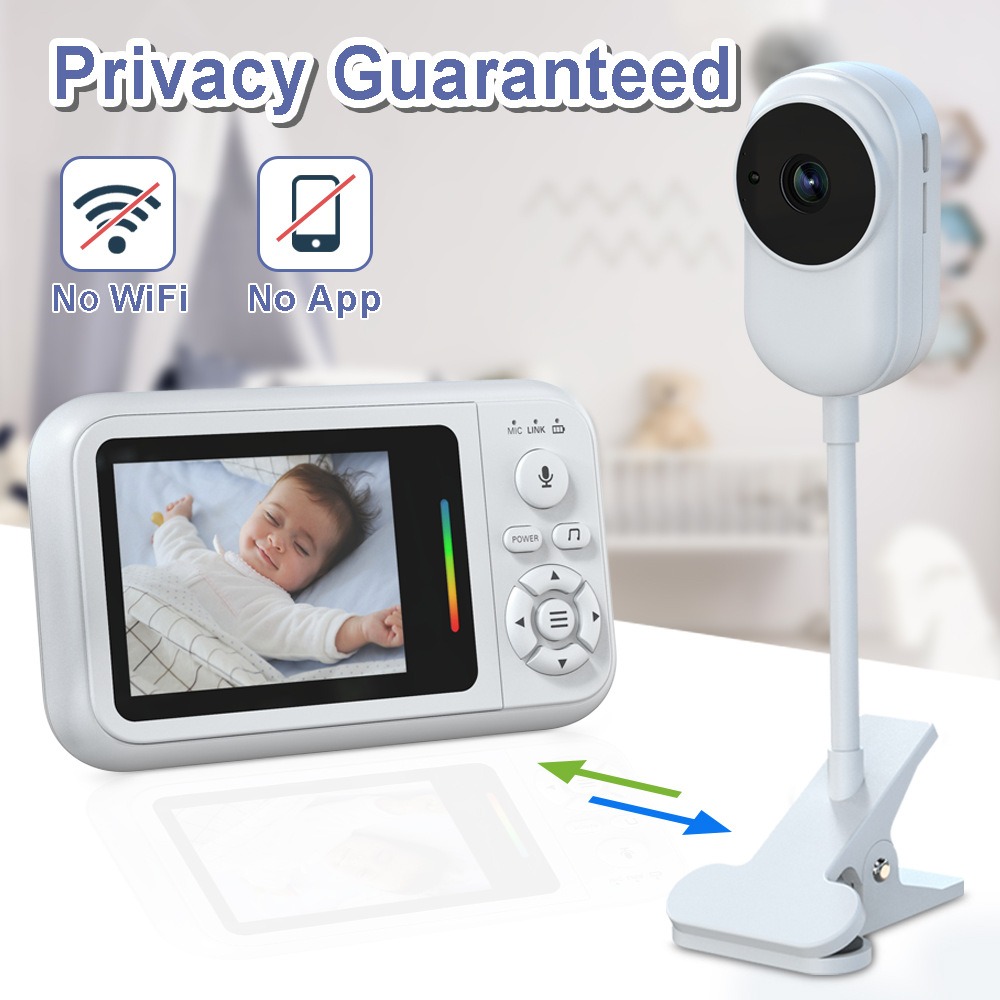 Monitor Bayi Video Tanpa WiFi  - Baby Monitor Sensor ulasan dan harga
