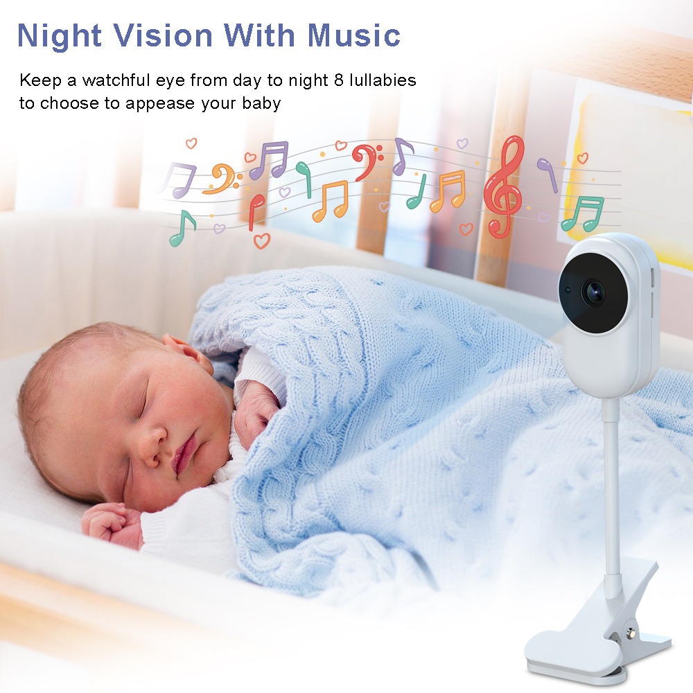 Monitor Bayi Video Tanpa WiFi  - Baby Monitor Sensor ulasan dan harga