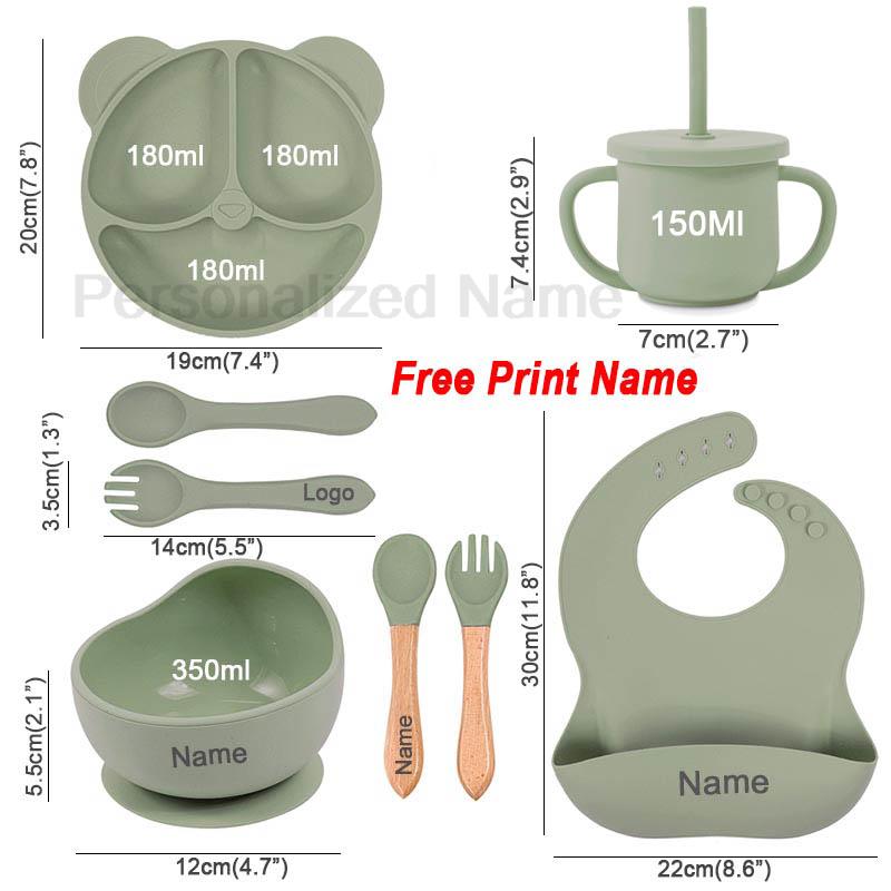 Set makanan silikon untuk bayi - Baby Led Weaning Set ulasan dan harga