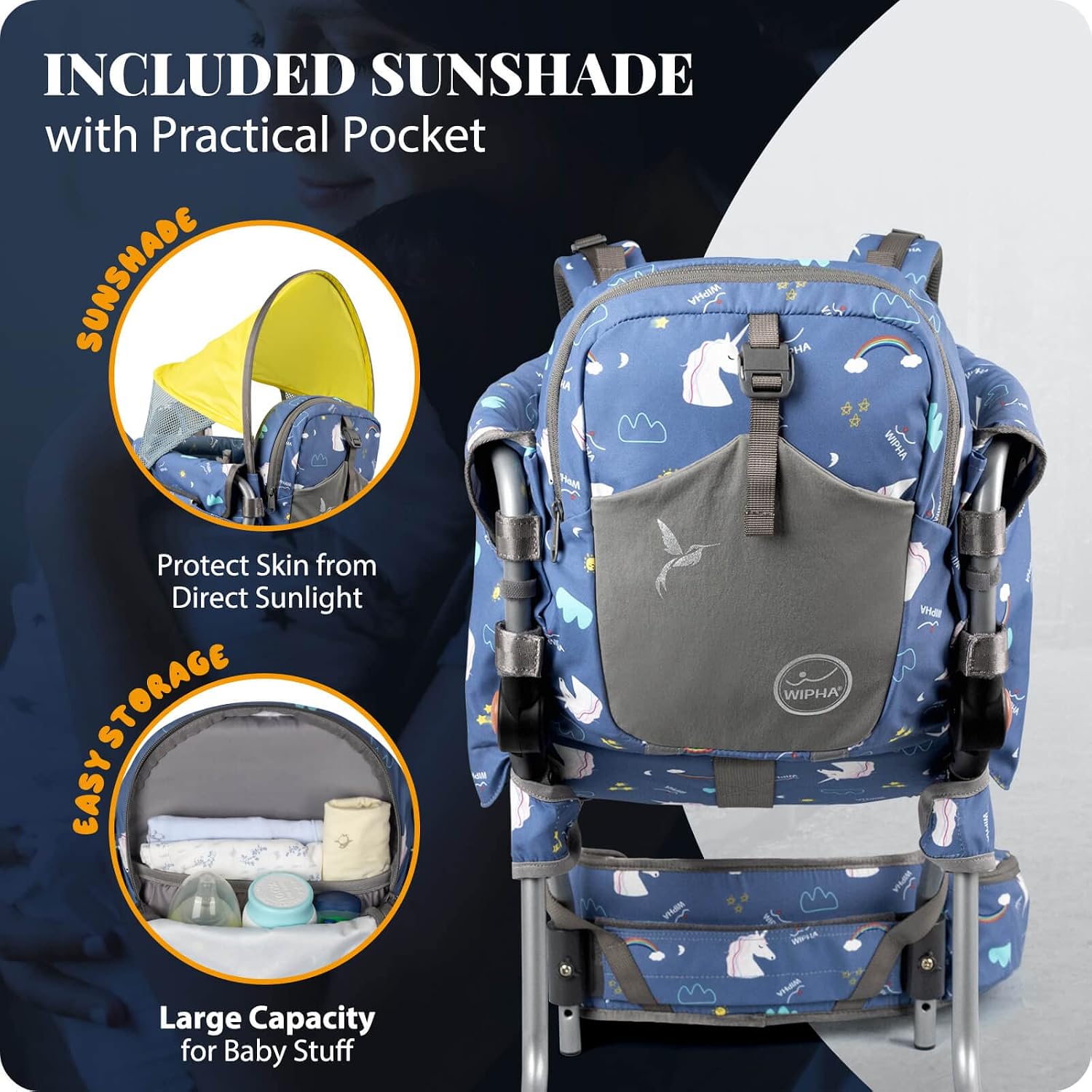 Carrier Bayi Ultralight, Ranse - Ergonomic Baby Carrier ulasan dan harga