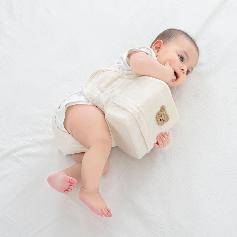Bantal Tidur Samping Bayi untu - Anti-Roll Baby Pillow ulasan dan harga