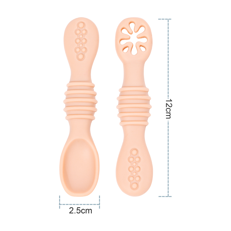 2 buah bayi lucu belajar sendo - Baby Led Weaning Set ulasan dan harga