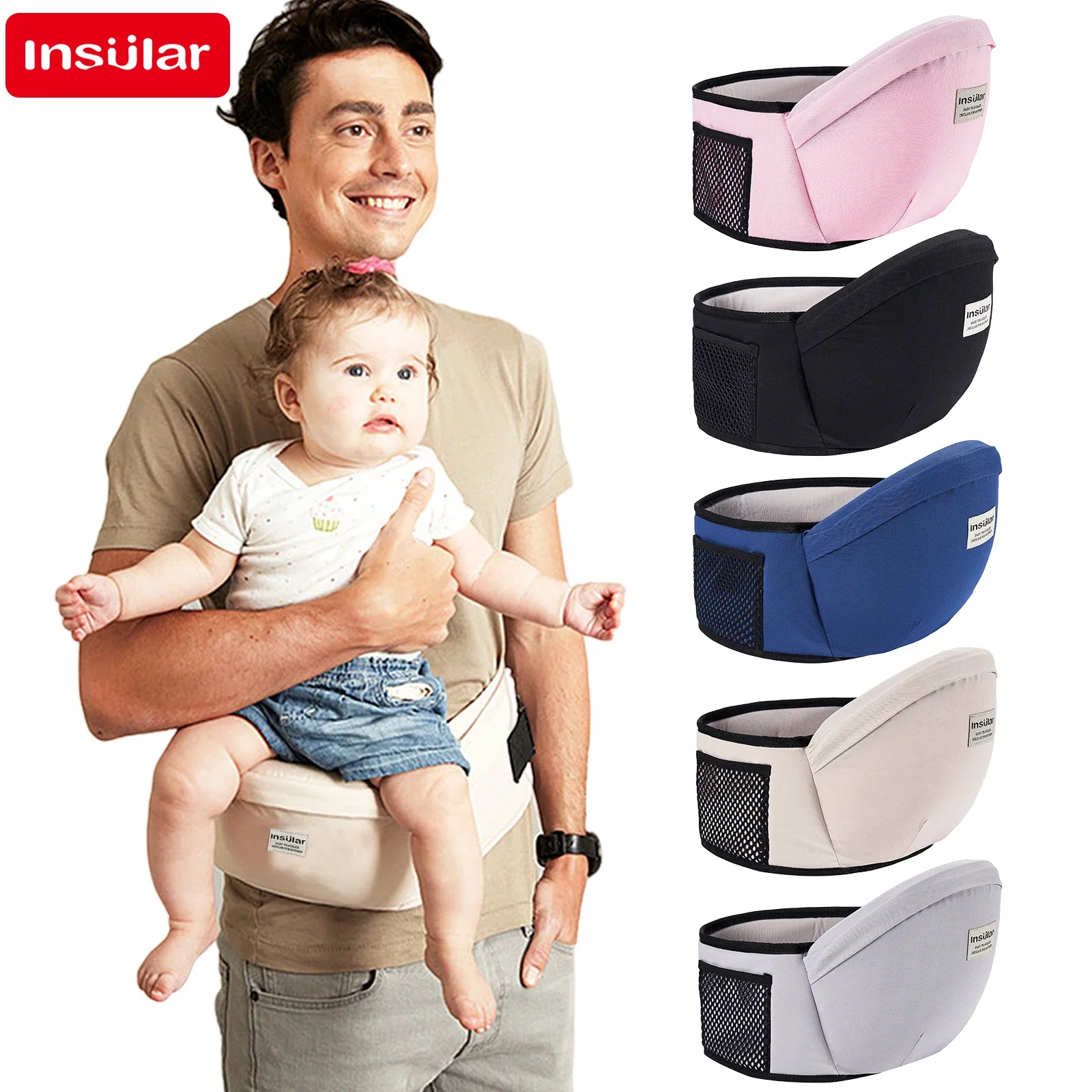 Dudukan gendongan bayi, duduka - Ergonomic Baby Carrier ulasan dan harga
