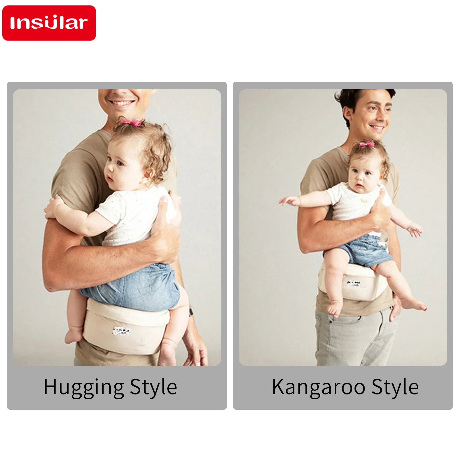 Dudukan gendongan bayi, duduka - Ergonomic Baby Carrier ulasan dan harga